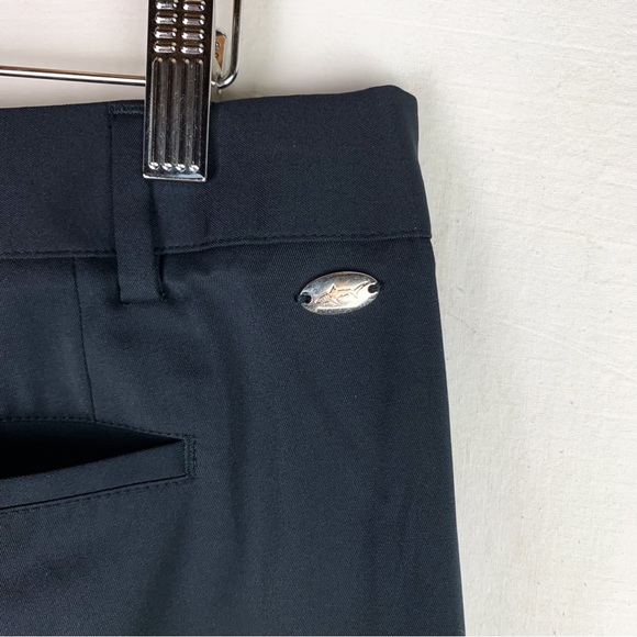 Greg Norman Black Bermuda Golf Everbest Shorts Women's sz 12 - Picture 7 of 8